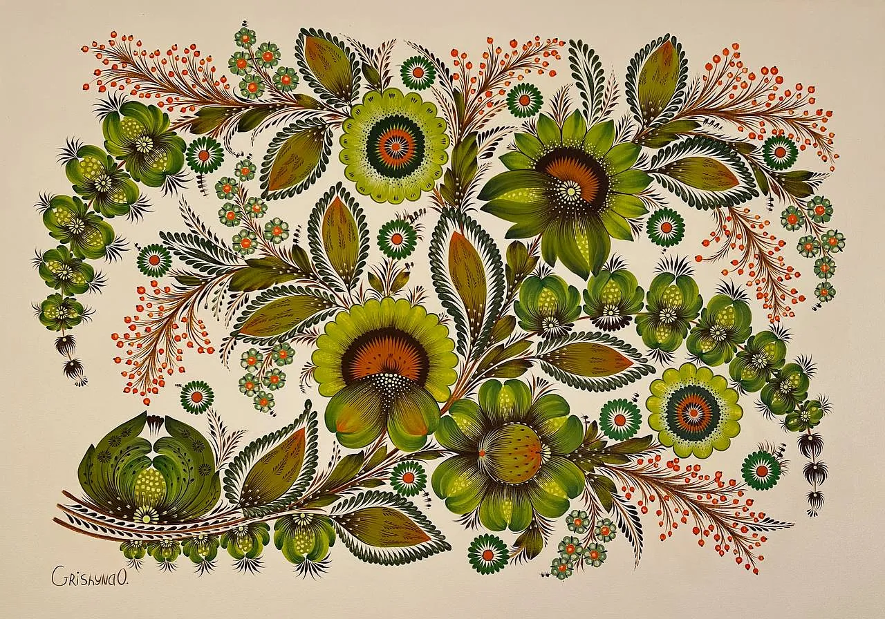 Зображення "Ліс" від Олена Грішина, розмір: 50x70cm, матеріали: акрил/полотно, медіум: Живопис, місто: Німеччина, ціна: €450 Фото 1 з 5.