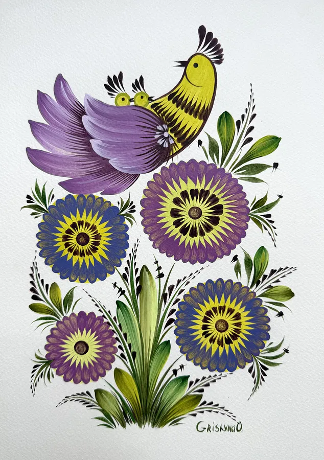 Image of Untitled by Olena Grishyna, size: 21х29,7 см, Malovky medium, priced at €70