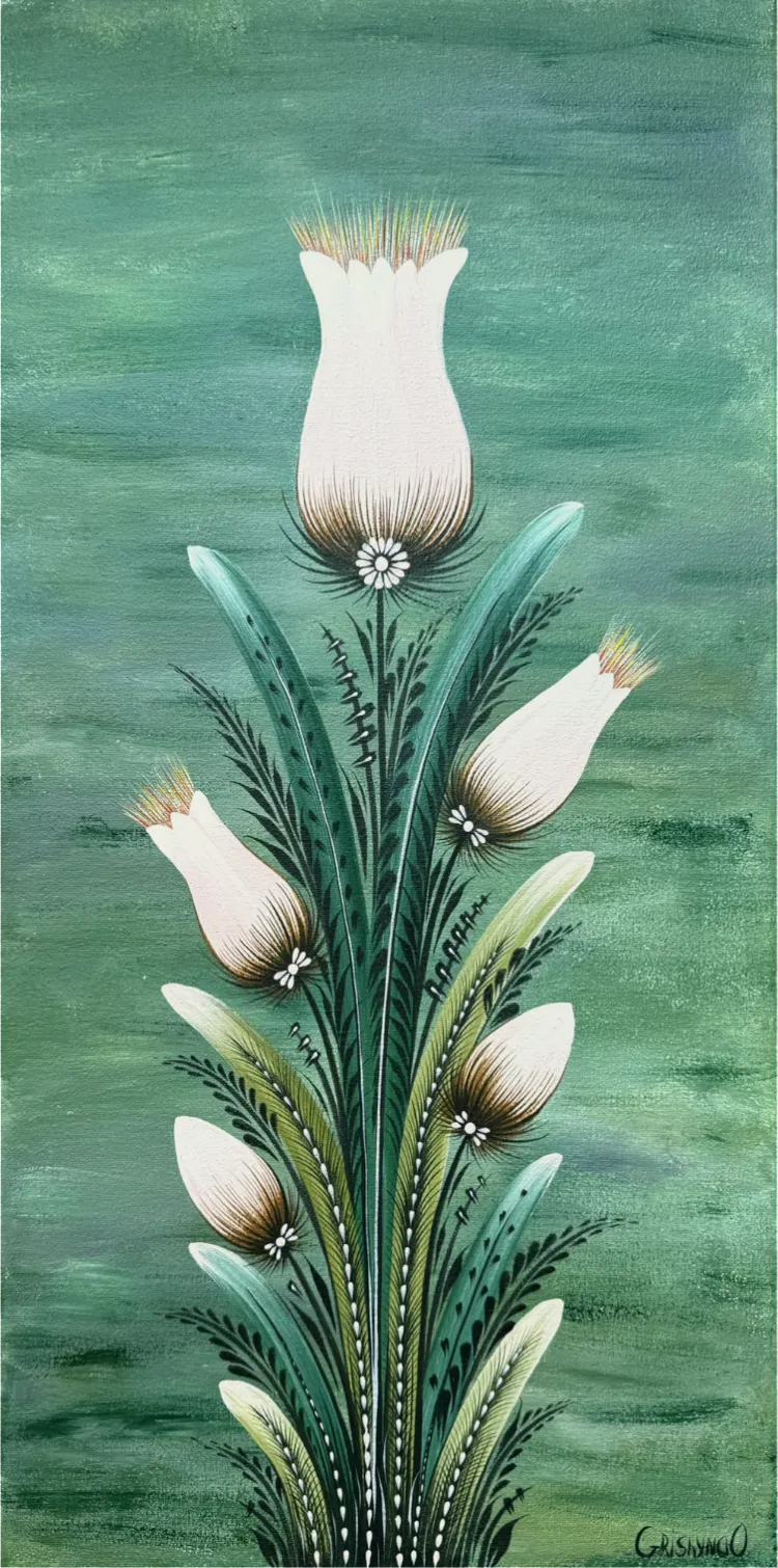 Bild von Transformationen von Olena Grishyna, Größe: триптих: 60х80 см, 60х60 см, 30х60 см, hergestellt aus Acryl/Leinwand, Malerei Medium, aus Deutschland, zum Preis von €1300 Foto 3 von 8.