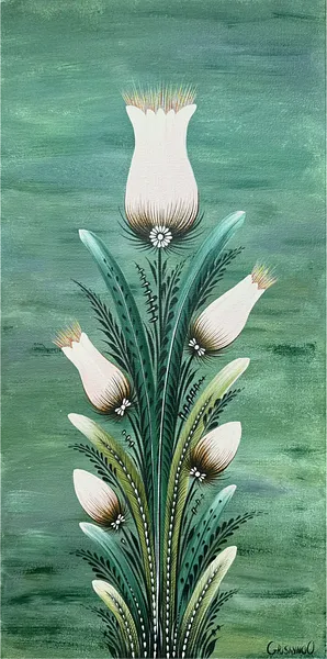 Image of Transformations by Olena Grishyna, size: триптих: 60х80 см, 60х60 см, 30х60 см, made of acrylic/canvas, Painting medium, from Germany, priced at €1300 Photo 3 of 8.