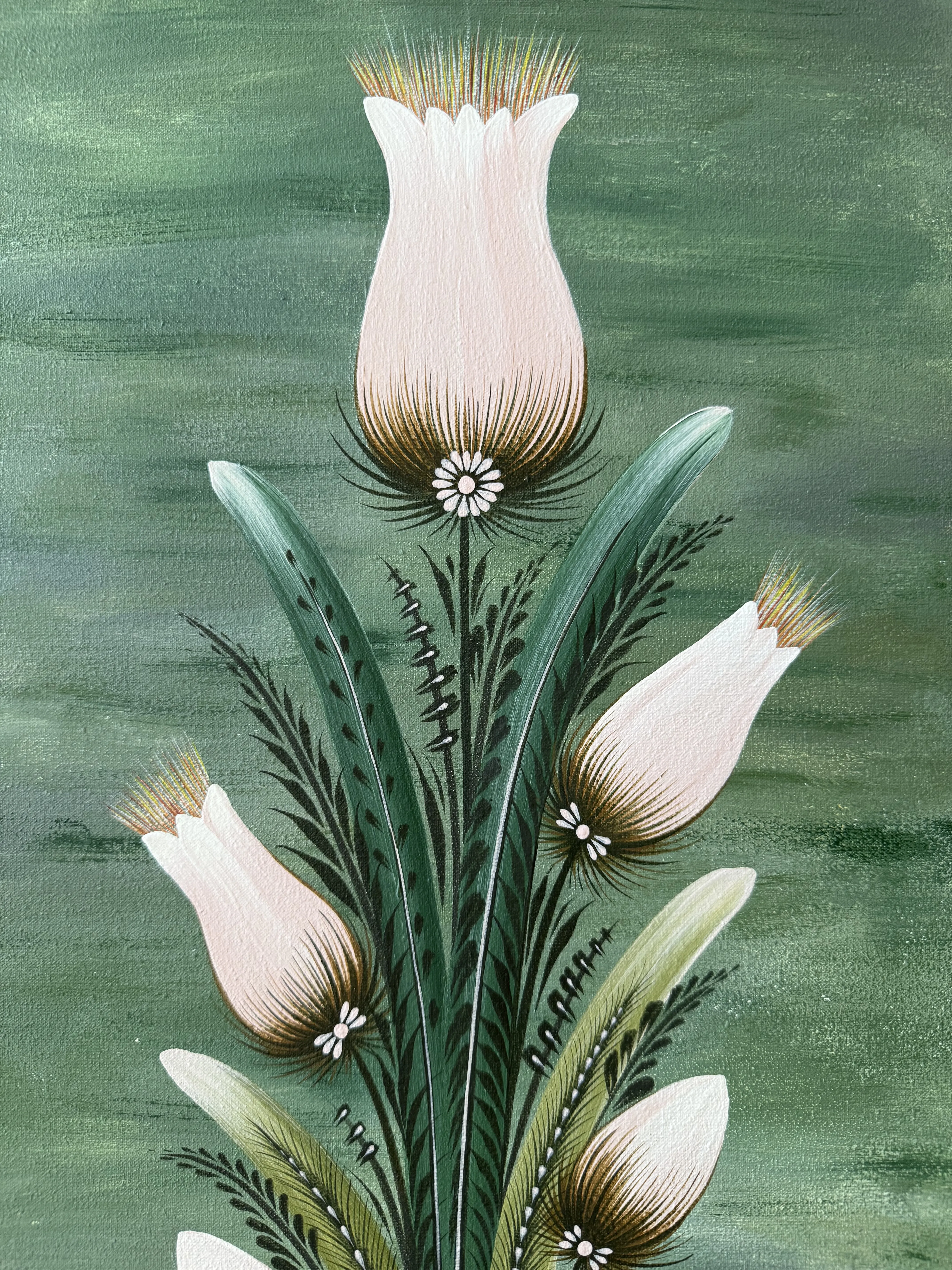 Image of Transformations by Olena Grishyna, size: триптих: 60х80 см, 60х60 см, 30х60 см, made of acrylic/canvas, Painting medium, from Germany, priced at €1300 Photo 4 of 8.