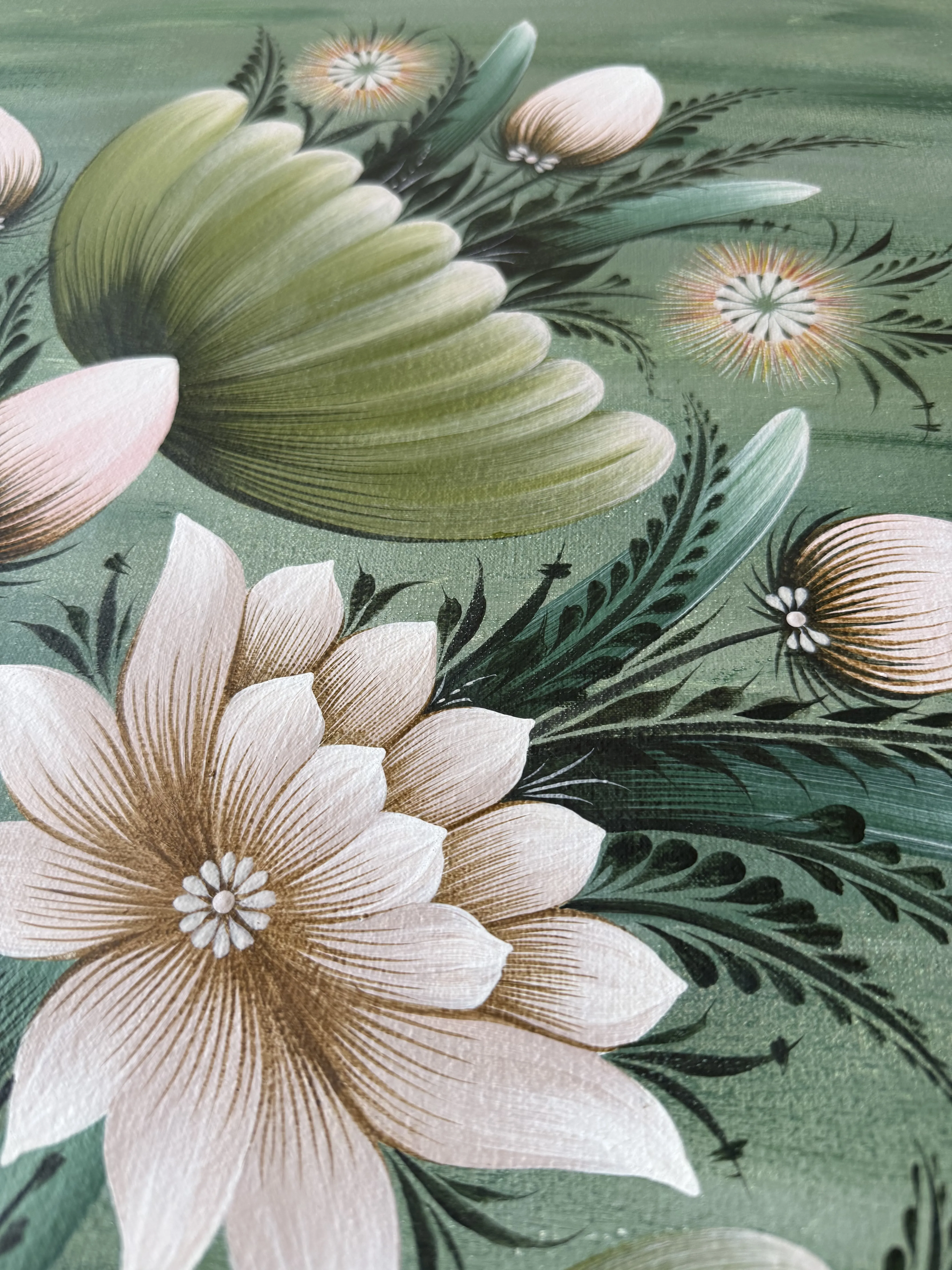 Image of Transformations by Olena Grishyna, size: триптих: 60х80 см, 60х60 см, 30х60 см, made of acrylic/canvas, Painting medium, from Germany, priced at €1300 Photo 5 of 8.