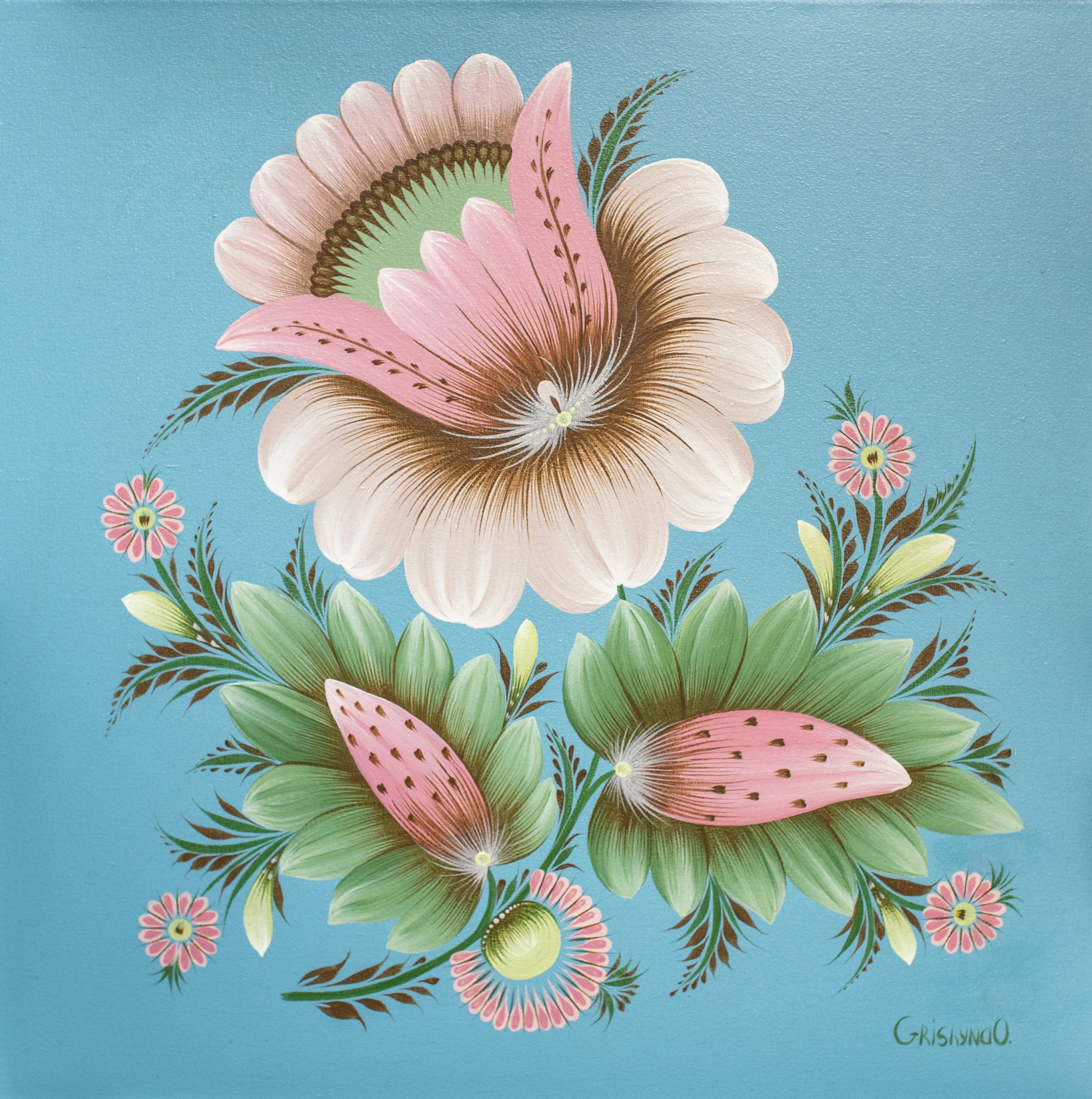 Bild von Innen | Außen von Olena Grishyna, Größe: диптих: 50х50 см кожна частина, hergestellt aus Acryl/Leinwand, aus Deutschland, zum Preis von €800 Foto 2 von 3.