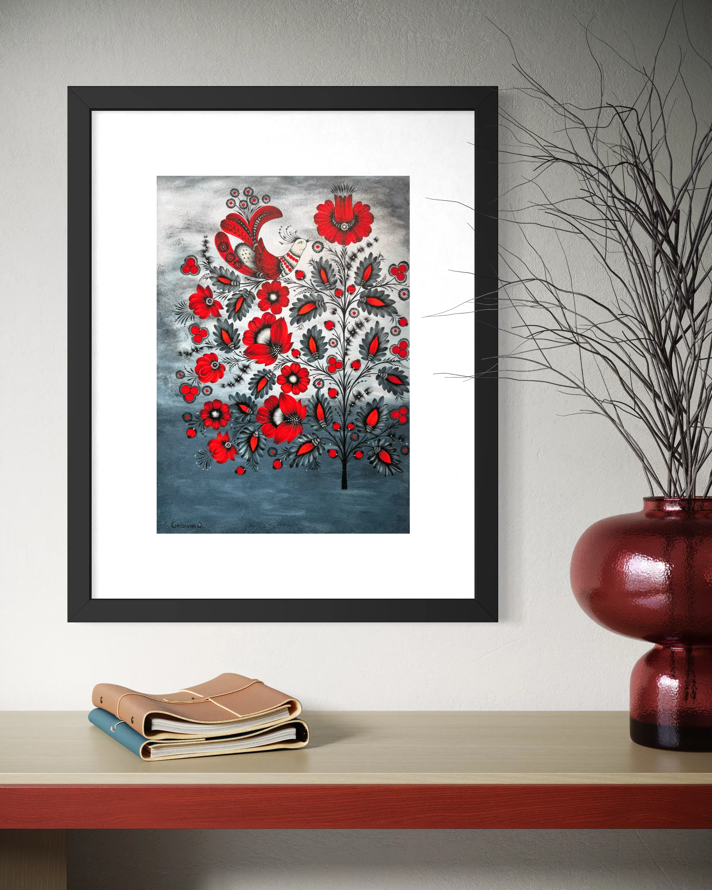 Bild von Wiedererweckung von Olena Grishyna, Größe: 29,7 х 42 см, hergestellt aus UltraSmooth Fine Art Papier (250 g/m²), Принти Medium, aus Deutschland, zum Preis von €40 Foto 2 von 2.