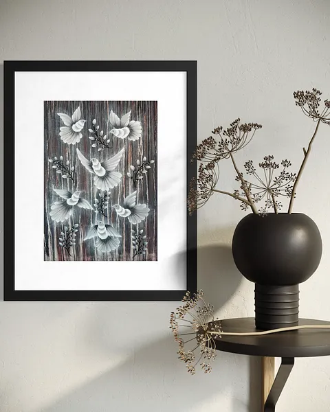 Bild von Illusionen von Olena Grishyna, Größe: 29,7 х 42 см, hergestellt aus UltraSmooth Fine Art Papier (250 g/m²), Принти Medium, aus Deutschland, zum Preis von €40 Foto 2 von 2.