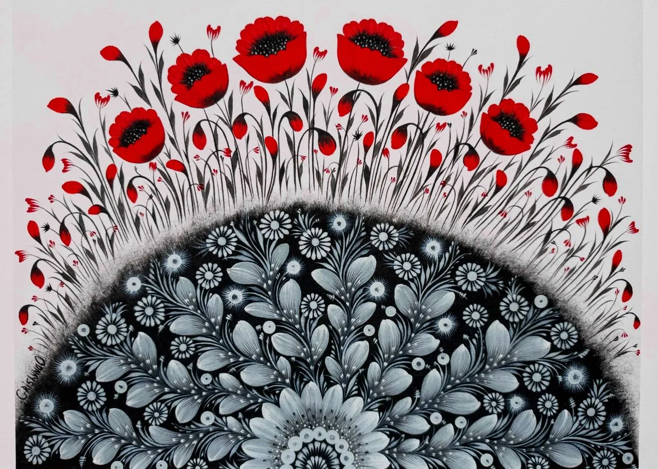 Bild von Die roten Mohnblumen haben bereits geblüht von Olena Grishyna, Größe: 29,7 х 42 см, hergestellt aus UltraSmooth Fine Art Papier (250 g/m²), Принти Medium, aus Deutschland, zum Preis von €40 Foto 1 von 2.