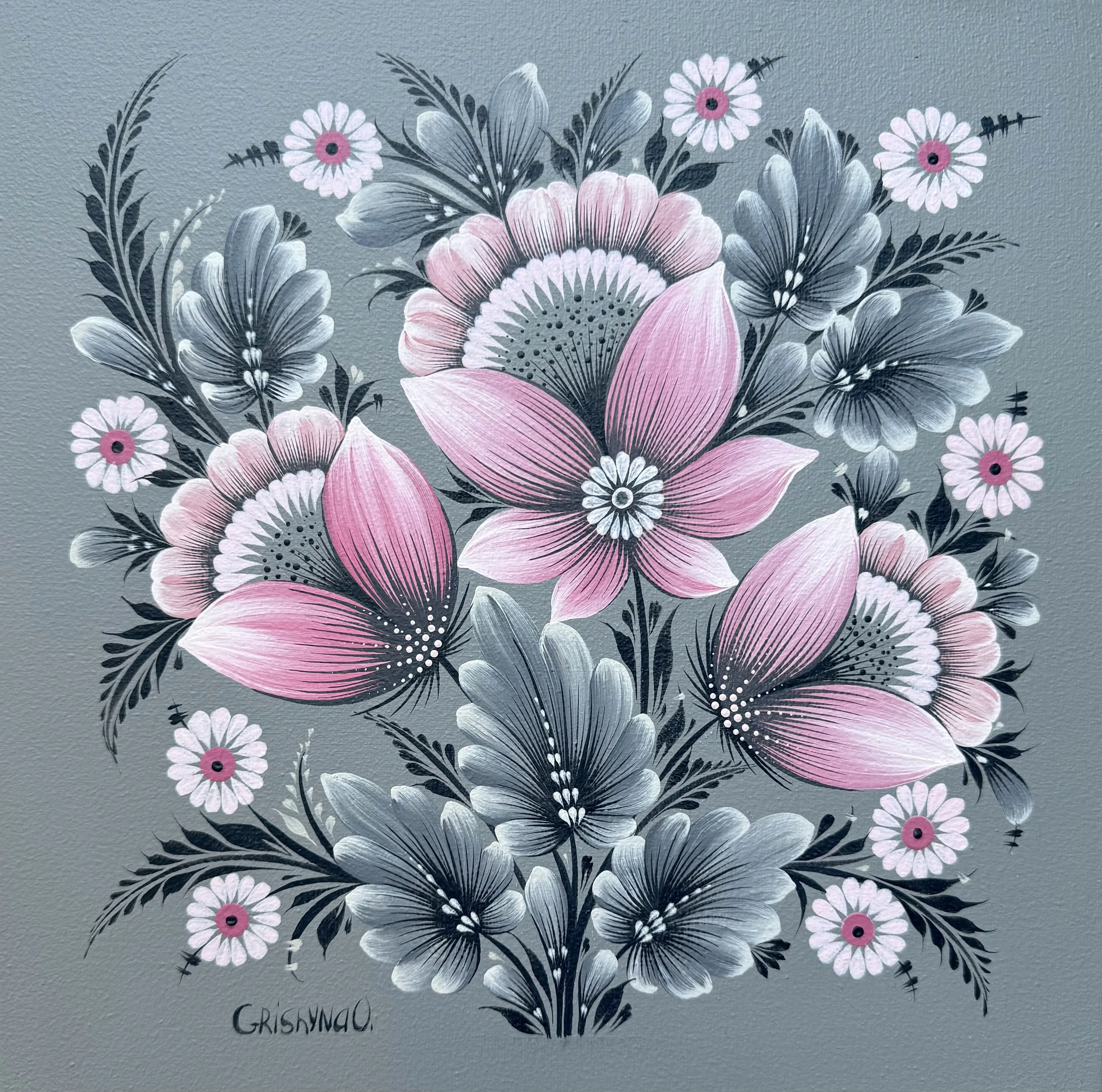 Bild von Morgendämmerung von Olena Grishyna, Größe: поліптих, 4 частини: 30х30 см кожна частина, hergestellt aus Acryl/Leinwand, Malerei Medium, aus Deutschland, zum Preis von €400 Foto 1 von 7.