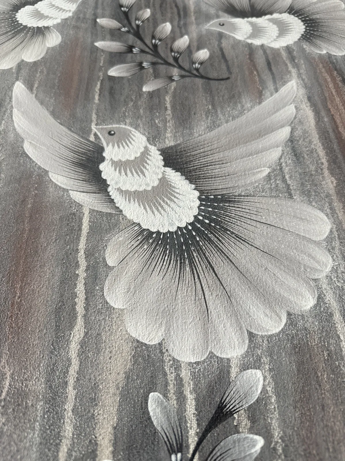 Bild von Illusionen von Olena Grishyna, Größe: 60х90 cm, hergestellt aus Acryl/Pastellkreiden/Leinwand, Malerei Medium, aus Deutschland, Teil der Blumen der Erinnerung Serie, zum Preis von €650 Foto 3 von 4.