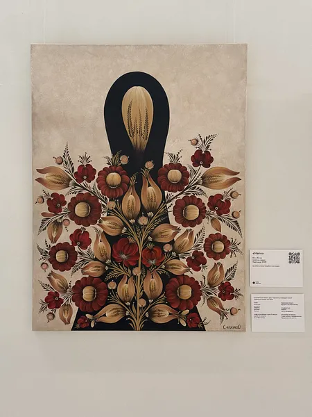 Зображення "Мати" від Олена Грішина, розмір: 60х80 cm, матеріали: акрил/полотно, медіум: Живопис, місто: Німеччина, серія: Квіти пам'яті , ціна: €650 Фото 7 з 8.