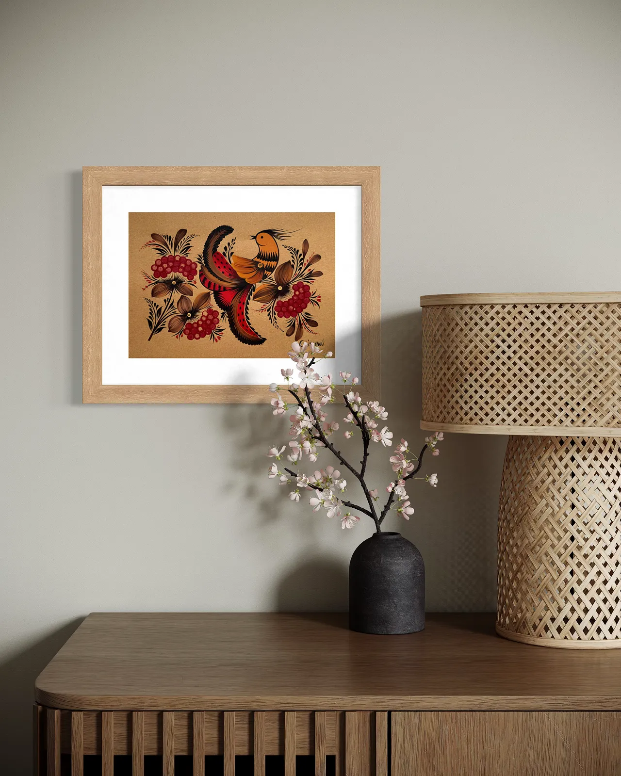 Bild von Maliovka 6 von Olena Grishyna, Größe: 21х29,7 см, hergestellt aus Acryl/Papier, Maliovky Medium, aus Deutschland, Teil der Malovky Serie, zum Preis von €80 Foto 2 von 3.
