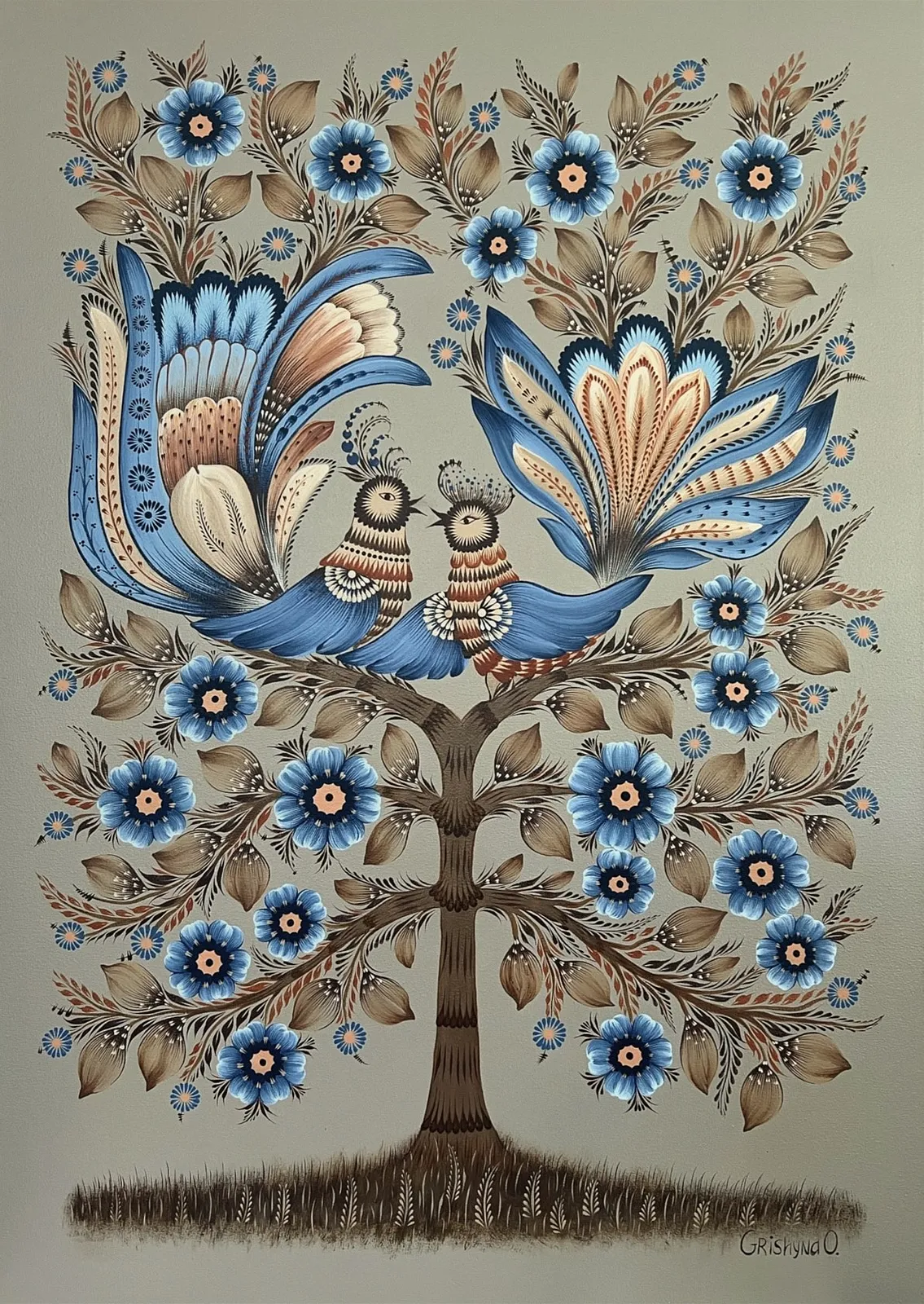 Bild von Verliebt von Olena Grishyna, Größe: 50х70 cm, hergestellt aus Acryl/Leinwand, Malerei Medium, aus Deutschland, zum Preis von €450 Foto 1 von 6.