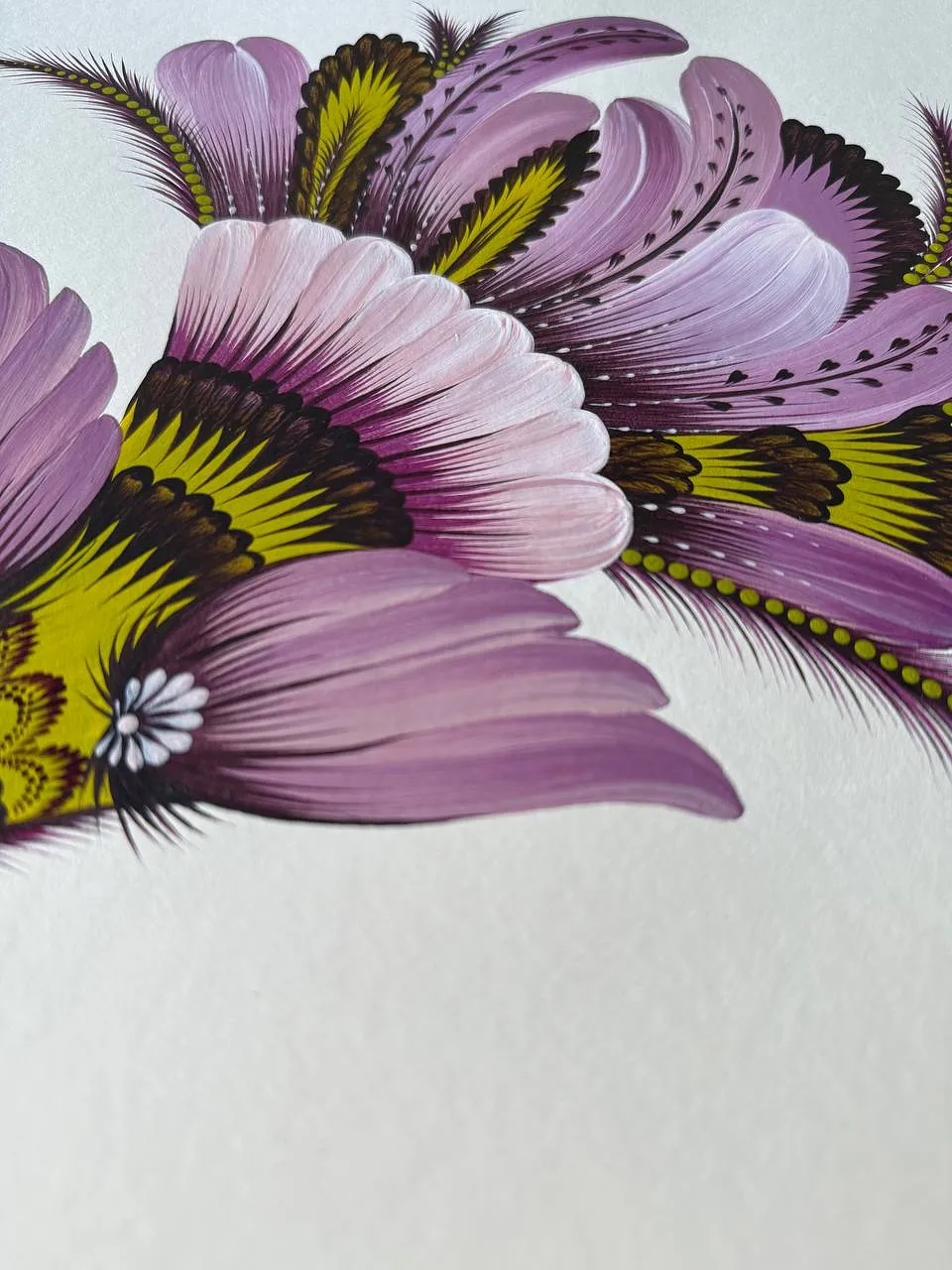 Bild von MRIIA von Olena Grishyna, Größe: 50х50 cm, hergestellt aus Acryl/Papier, Malerei Medium, aus Німеччина, zum Preis von €380 Foto 5 von 5.